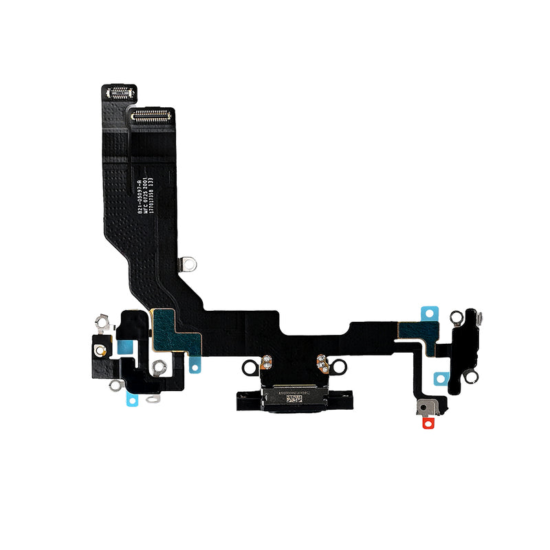 For Apple iPhone 16e System Charging Flex Black Pulled