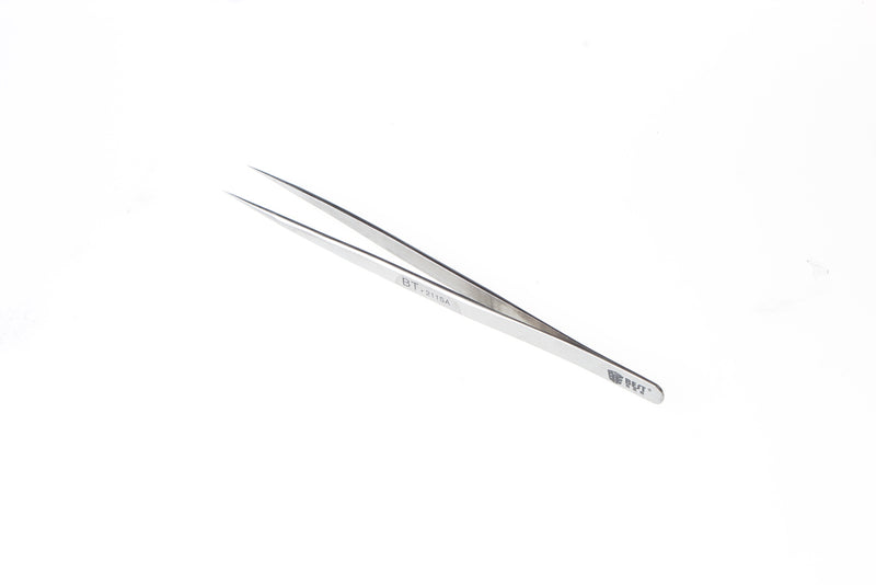 BEST Tweezer Straight Extra Thin Sharp Tip BT.211SA