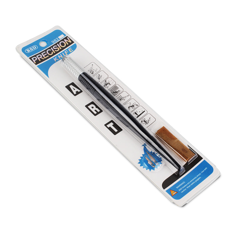 Precision Knife Plastic Handle Black