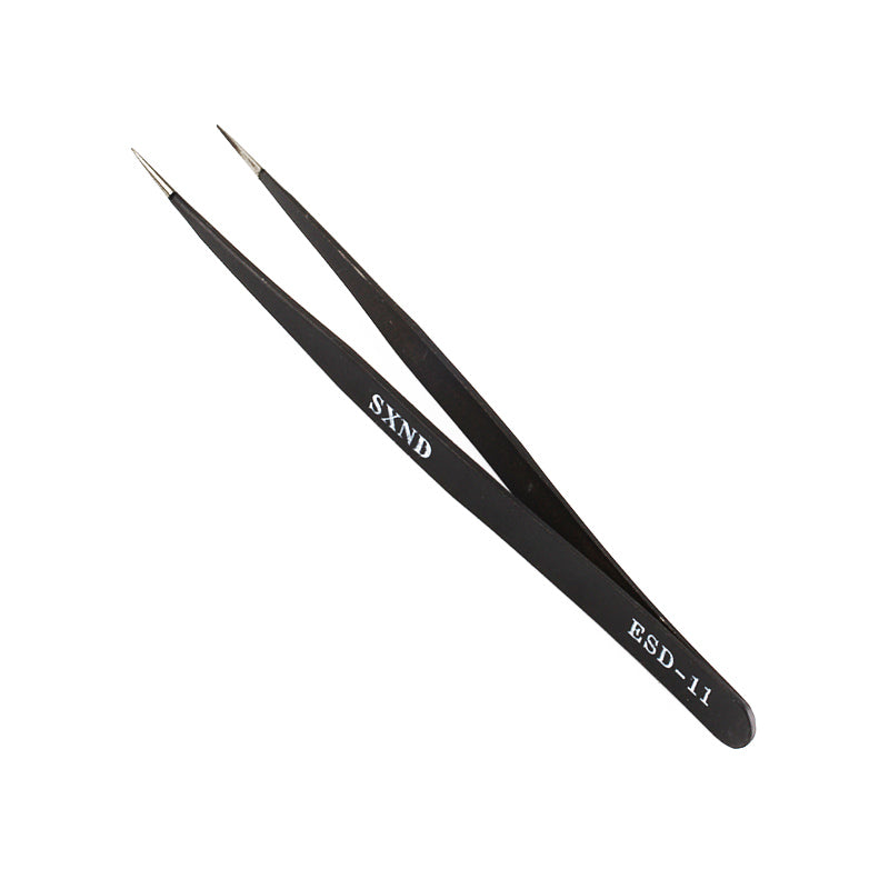 Tweezer Straight Tip ESD-11