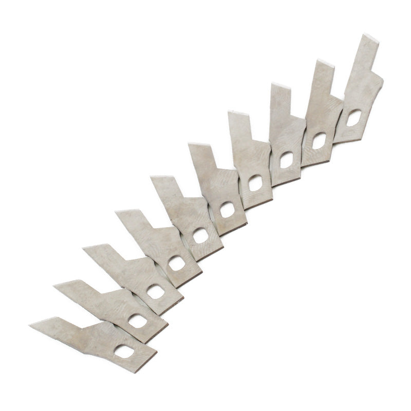 Precision BSD-16 Knife Blades Set Silver (10pcs)