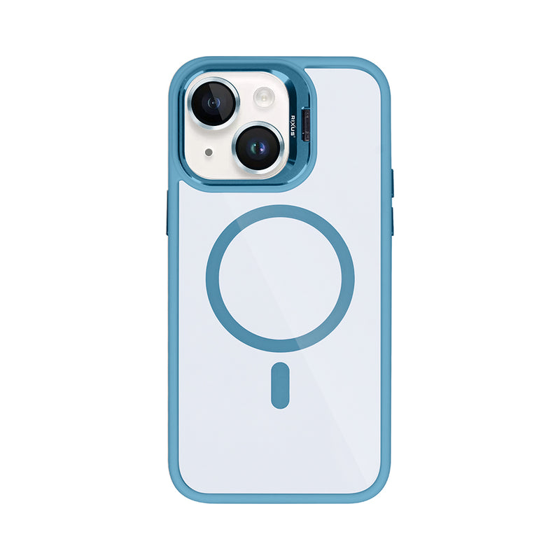 Rixus Classic 03 Case With MagSafe For Apple iPhone 15 Light Blue