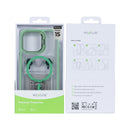 Rixus Classic 03 Case With MagSafe For iPhone 15 Light Green