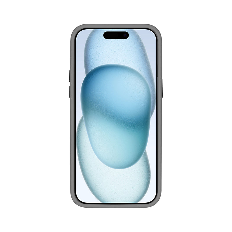 Rixus Classic 03 Case With MagSafe For iPhone 15 Titanium Grey