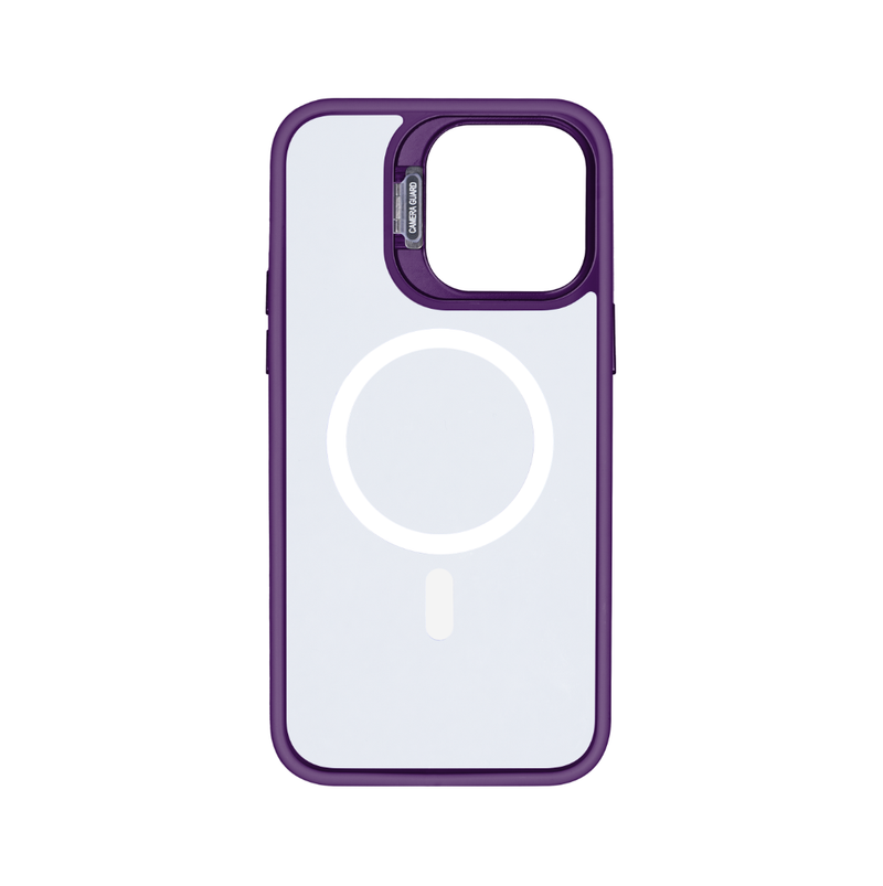 Rixus Classic 03 Case With MagSafe For iPhone 13 Pro Deep Purple