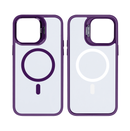 Rixus Classic 03 Case With MagSafe For iPhone 13 Pro Deep Purple