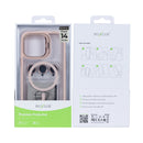 Rixus Classic 03 Case With MagSafe For iPhone 14 Pro Max Light Pink