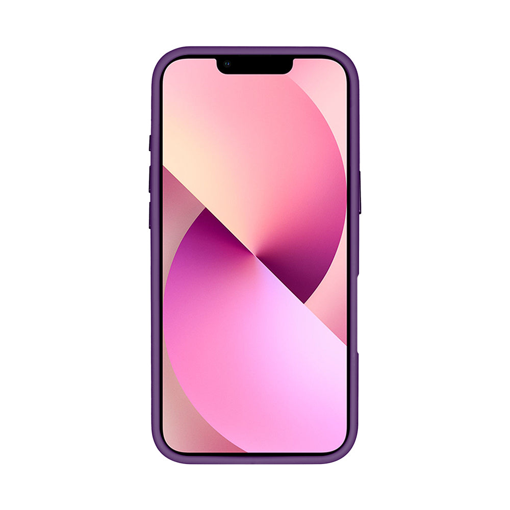 Rixus Classic 03 Case With MagSafe Compatible For Apple iPhone 12 Pro Max Deep Purple