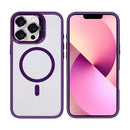 Rixus Classic 03 Case With MagSafe Compatible For Apple iPhone 12 Pro Max Deep Purple