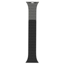 Rixus Magnetic Silicone Band For Apple Watch 38mm, 40mm, 41mm Black And Grey