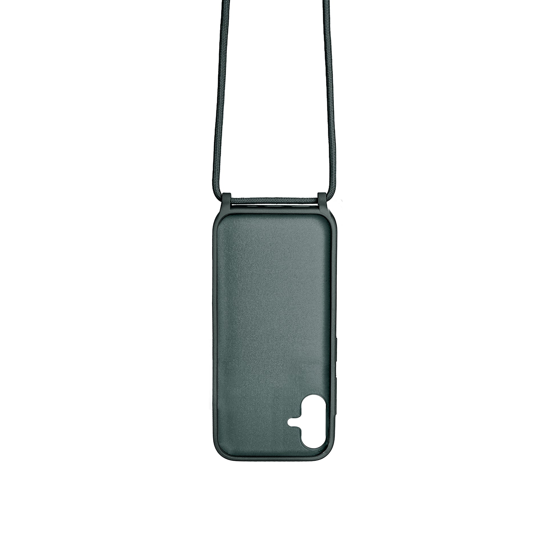 Rixus TPU Necklace Cord Cover For Samsung Galaxy A05 Dark Green