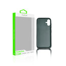Rixus TPU Necklace Cord Cover For Samsung Galaxy A05 Dark Green