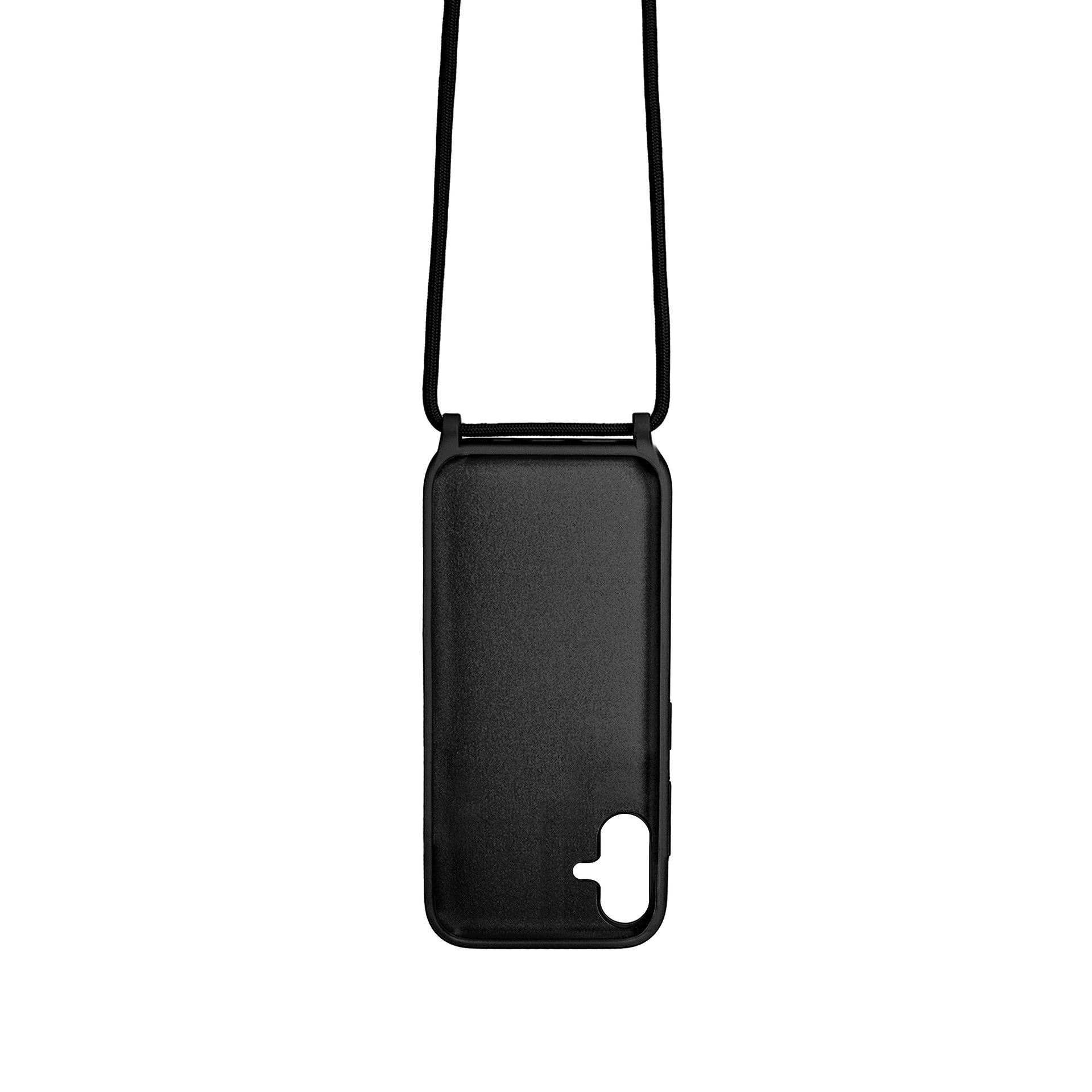 Rixus TPU Necklace Cord Cover For Samsung Galaxy A05 Black