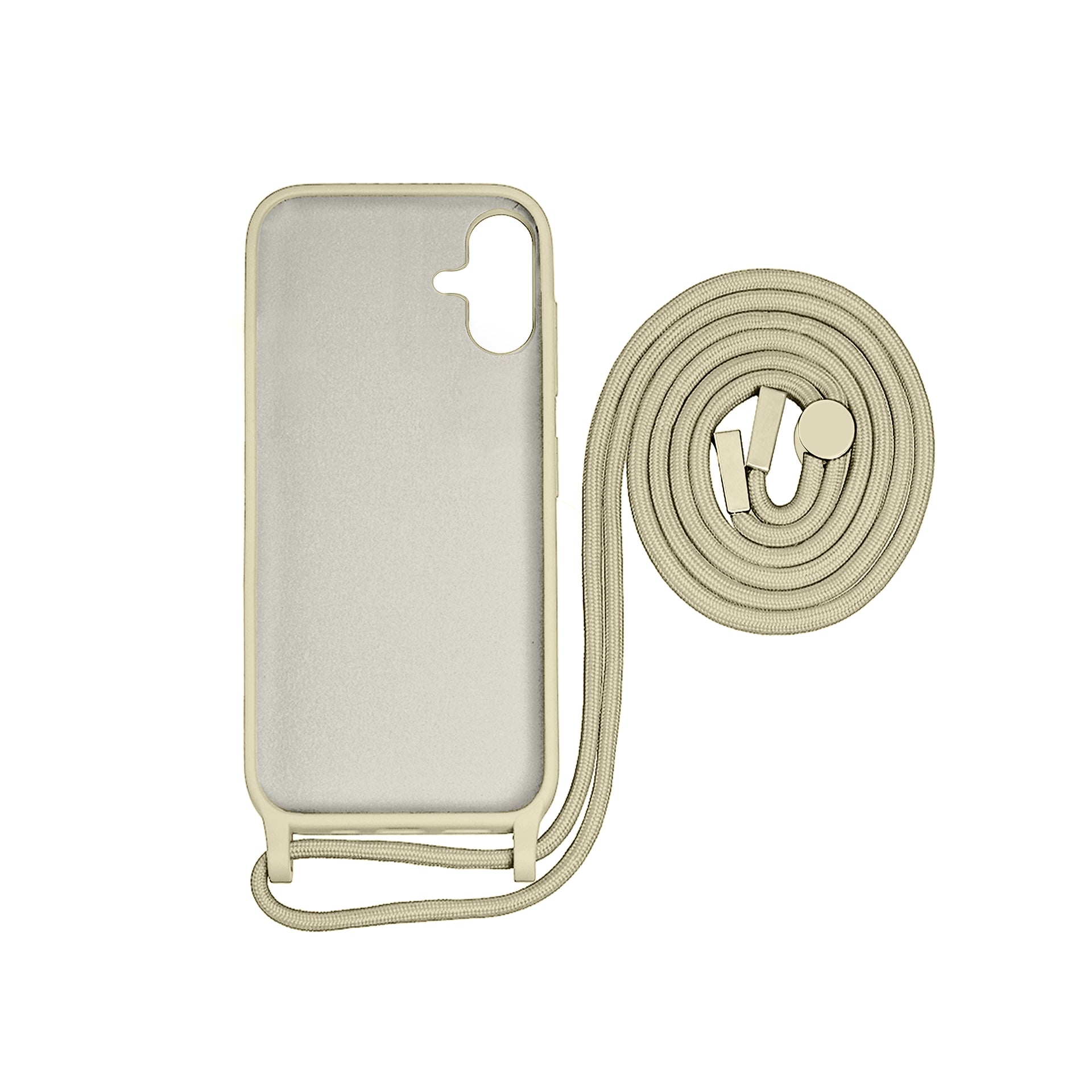 Rixus TPU Necklace Cord Cover For Samsung Galaxy A05 Gold