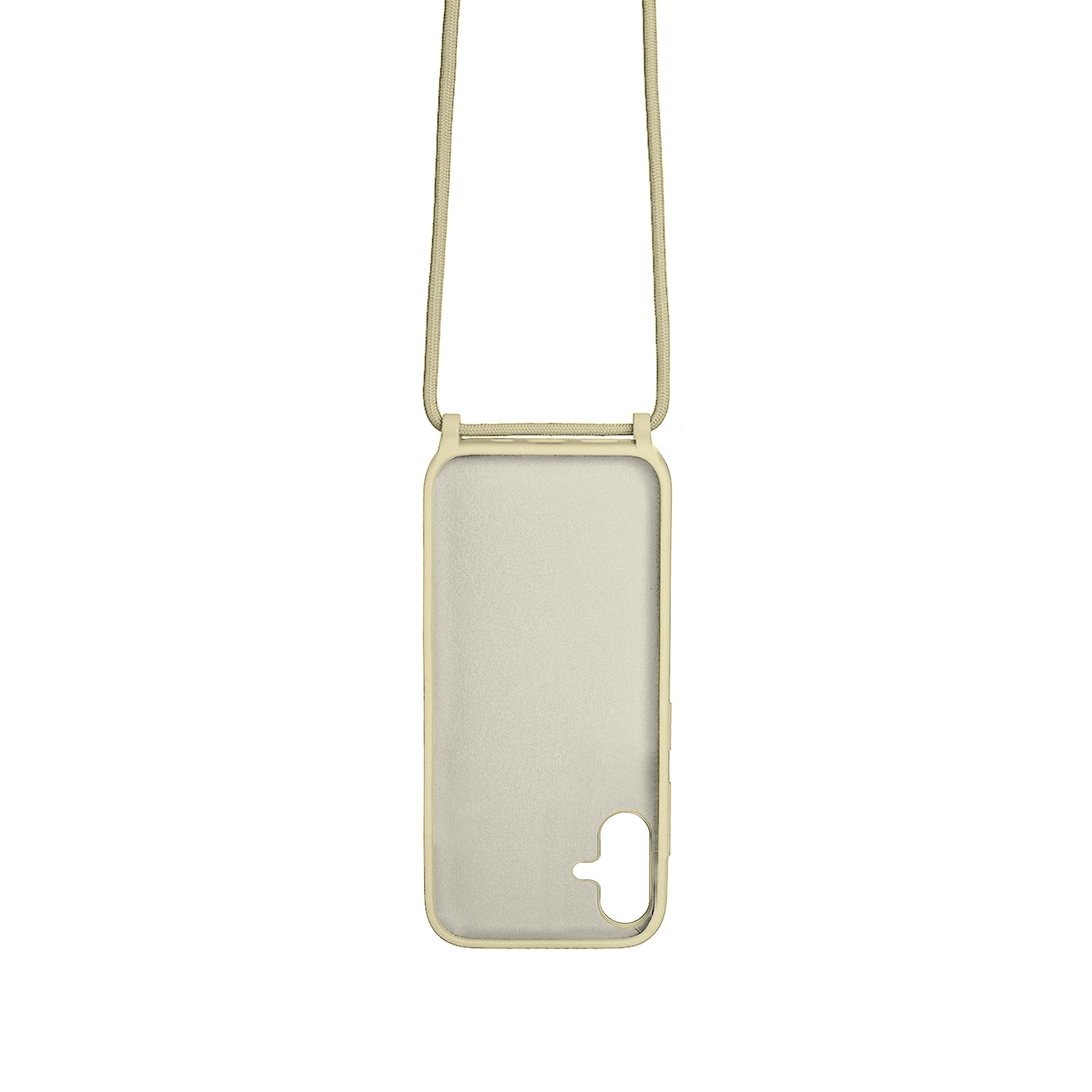 Rixus TPU Necklace Cord Cover For Samsung Galaxy A05 Gold