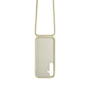 Rixus TPU Necklace Cord Cover For Samsung Galaxy A05s Gold