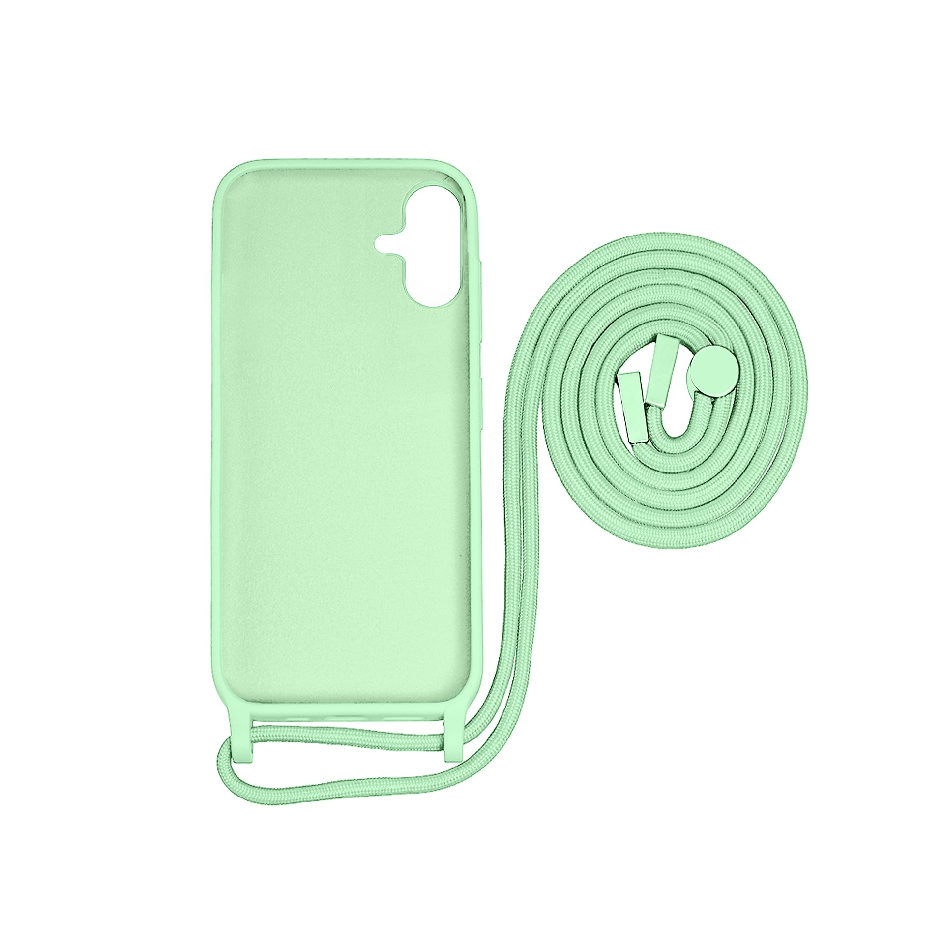 Rixus TPU Necklace Cord Cover For Samsung Galaxy A05 Matcha