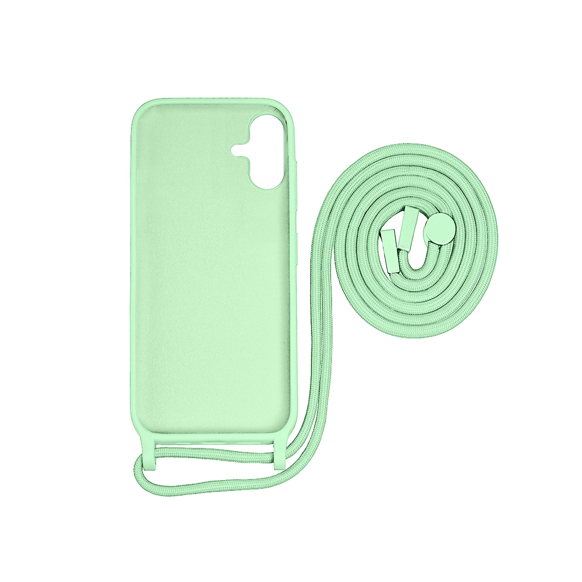 Rixus TPU Necklace Cord Cover For Samsung Galaxy A05 Matcha