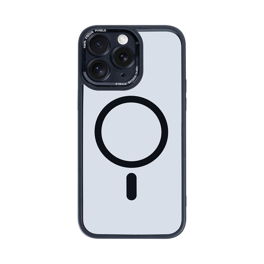 Rixus Classic 04 Case With MagSafe Compatible For Apple iPhone 11 Pro Black