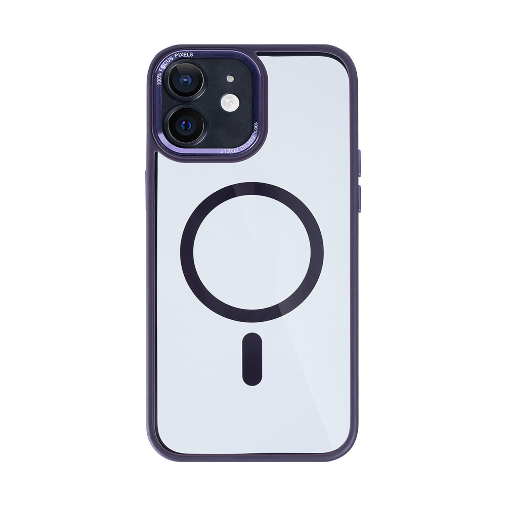 Rixus Classic 04 Case With MagSafe Compatible For Apple iPhone 11 Purple
