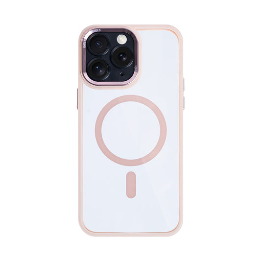 Rixus Classic 04 Case With MagSafe Compatible For Apple iPhone 11 Pro Max Pink