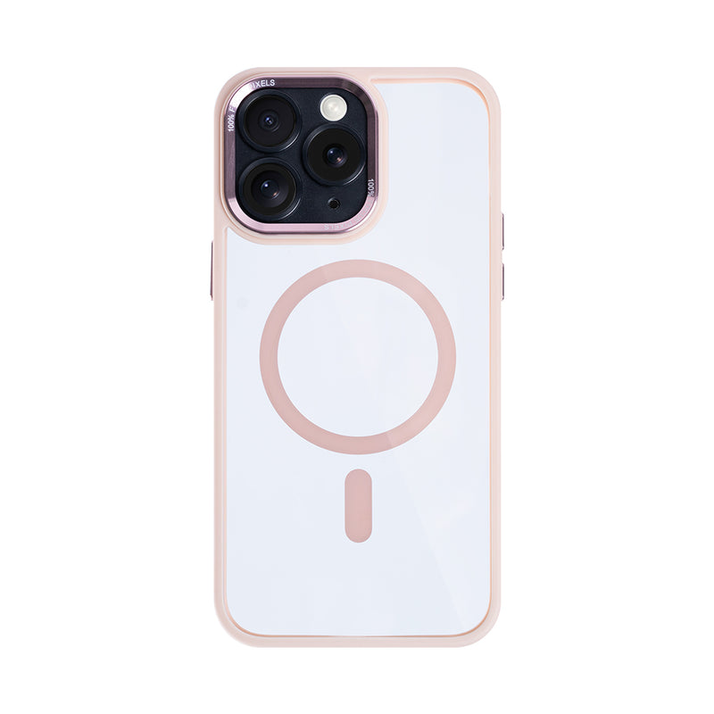 Rixus Classic 04 Case With MagSafe For iPhone 11 Pro Pink