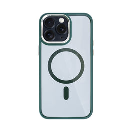 Rixus Classic 04 Case With MagSafe Compatible For Apple iPhone 11 Pro Dark Green