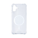 Rixus Anti-Burst Case With MagSafe For Samsung Galaxy A05 Transparent