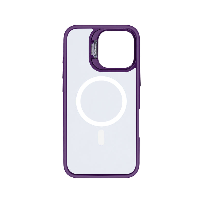 Rixus Classic 03 Case With MagSafe For iPhone 16 Pro Deep Purple