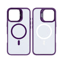 Rixus Classic 03 Case With MagSafe For Apple iPhone 16 Pro Deep Purple