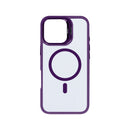 Rixus Classic 03 Case With MagSafe For Apple iPhone 16 Pro Deep Purple