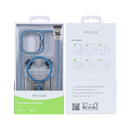 Rixus Classic 03 Case With MagSafe For Apple iPhone 16 Plus Light Blue