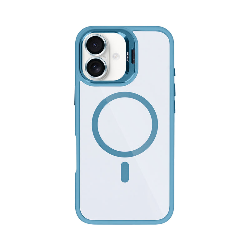 Rixus Classic 03 Case With MagSafe For Apple iPhone 16 Plus Light Blue