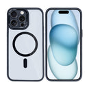 Rixus Classic 04 Case With MagSafe For Apple iPhone 16 Pro Black