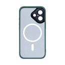 Rixus Classic 04 Case With MagSafe For iPhone 16 Dark Green