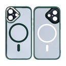 Rixus Classic 04 Case With MagSafe For Apple iPhone 16 Dark Green