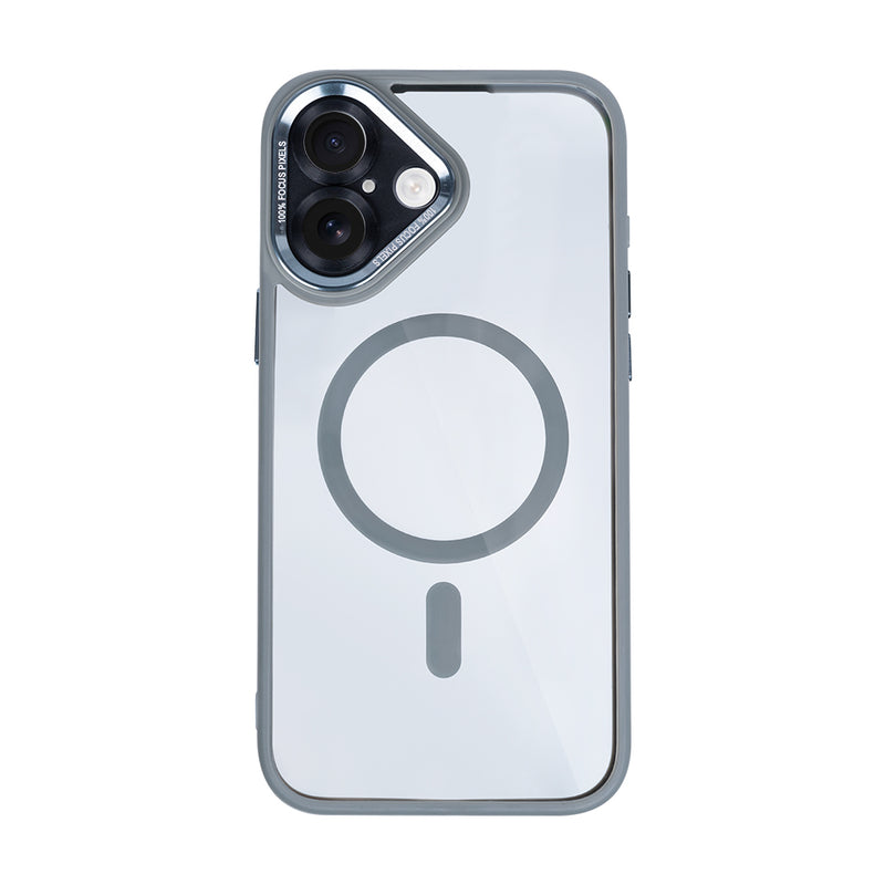 Rixus Classic 04 Case With MagSafe For iPhone 16 Grey