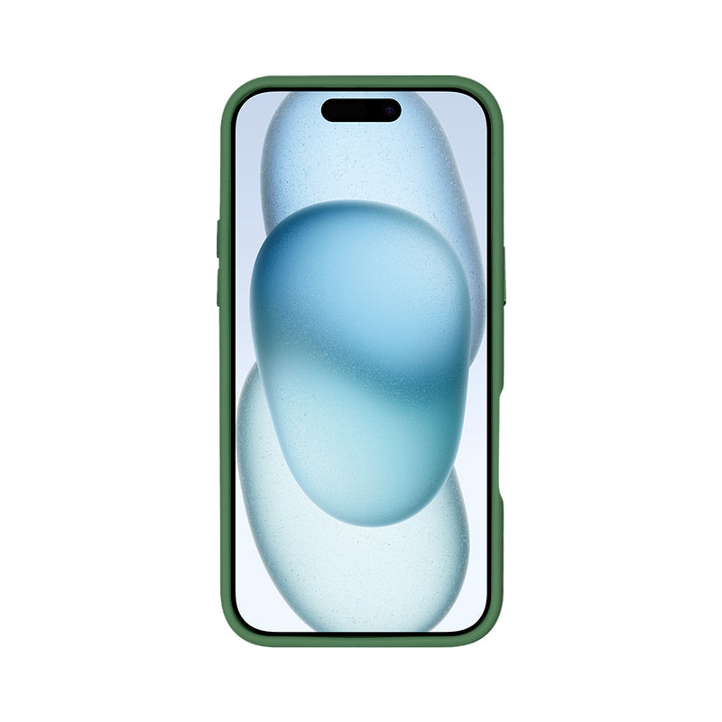 Rixus Classic 03 Case With MagSafe For iPhone 16 Pro Dark Green