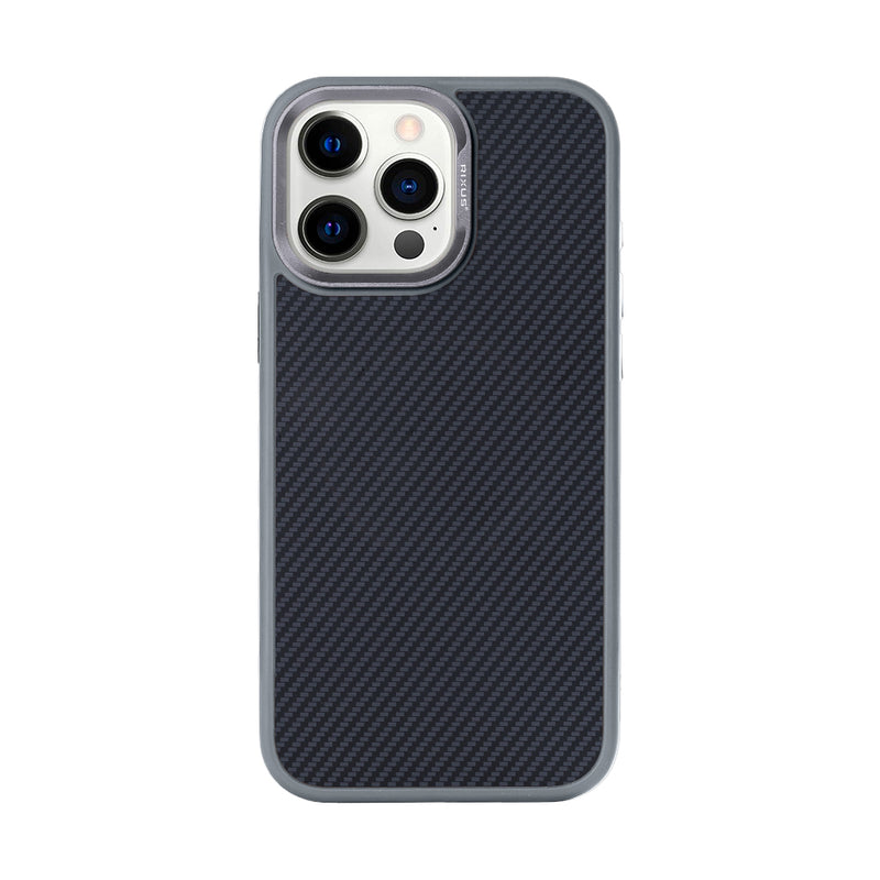 Rixus Mag Carbon With MagSafe For iPhone 14 Pro Max Titanium Grey