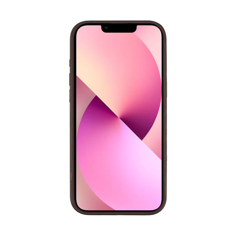 Rixus Mag Carbon With MagSafe For iPhone 13 Brown