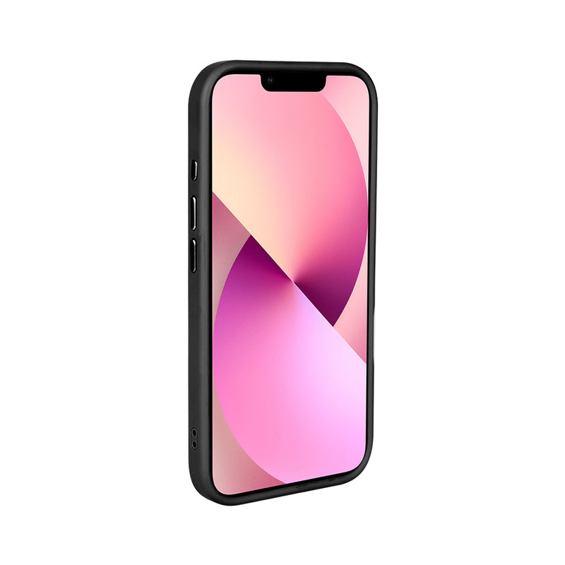 Rixus Mag Carbon With MagSafe For iPhone 12 Pro Max Titanium Black