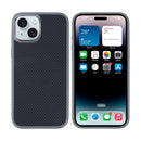 Rixus Mag Carbon With MagSafe For Apple iPhone 15 Plus Titanium Grey