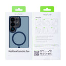 Rixus Classic 04 Case With MagSafe For Samsung Galaxy S25 Ultra S938B Dark Blue