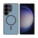 Rixus Classic 04 Case With MagSafe For Samsung Galaxy S25 Ultra Titanium Grey