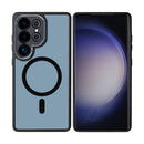 Rixus Classic 04 Case With MagSafe For Samsung Galaxy S25 Ultra Black