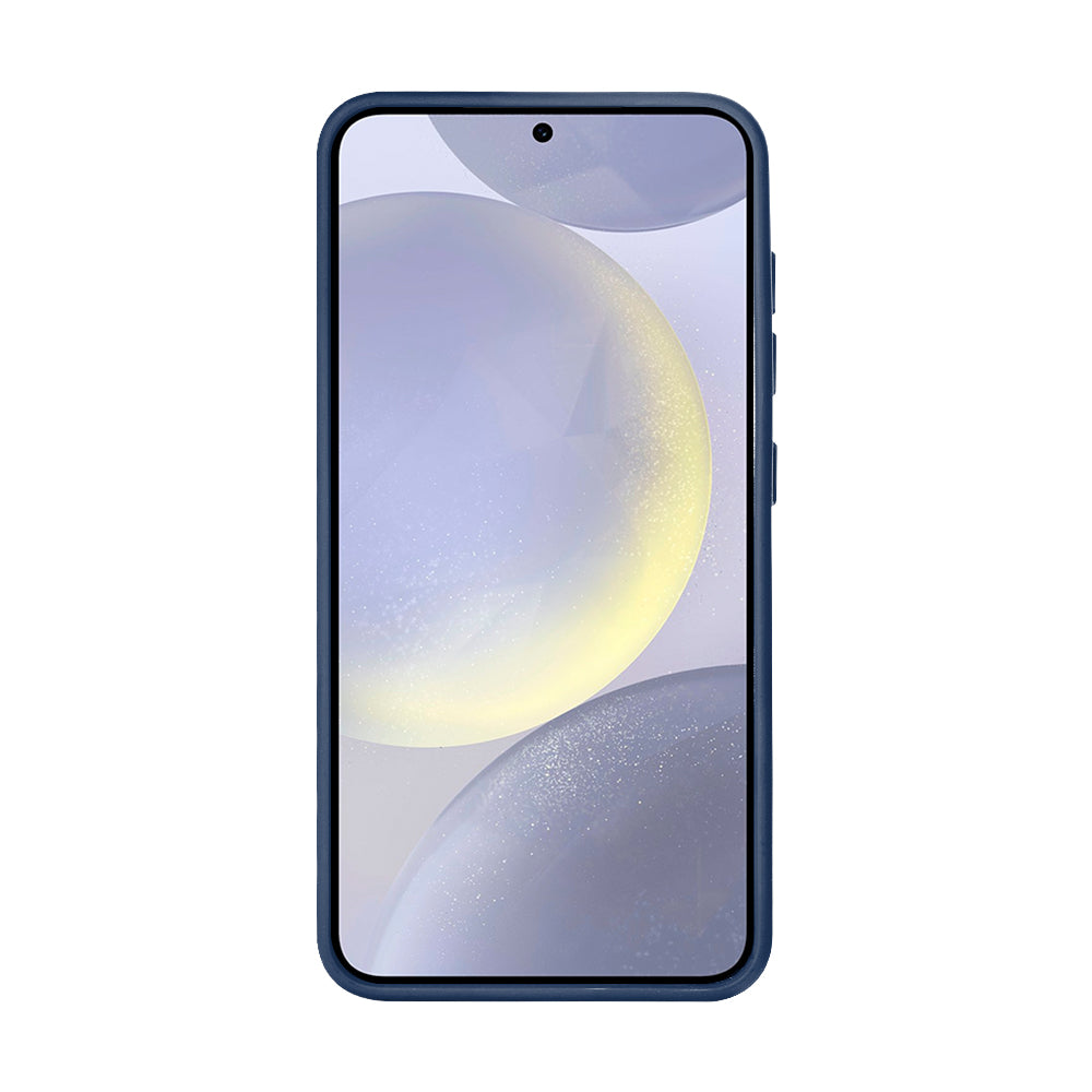 Rixus Classic 04 Case With MagSafe Compatible For Samsung Galaxy S25 Plus Dark Blue