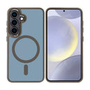 Rixus Classic 04 Case With MagSafe For Samsung Galaxy S25 Plus Brown