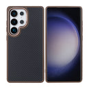 Rixus Mag Carbon With MagSafe For Samsung Galaxy S25 Ultra Brown