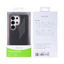 Rixus Mag Carbon With MagSafe For Samsung Galaxy S25 Ultra Brown