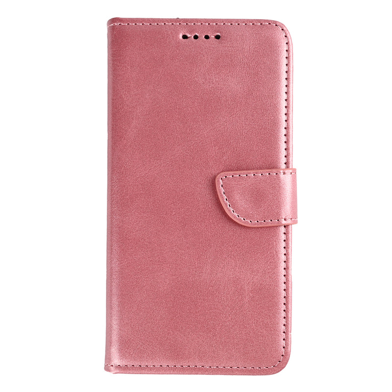 Rixus Bookcase For iPhone 16e Pink